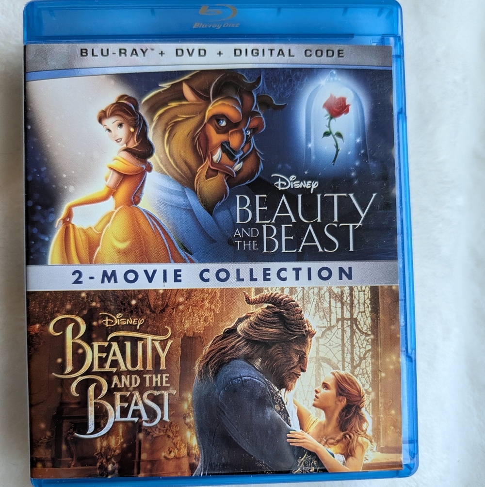 Disney Beauty and the Beast Blu-ray Collection - Blue Case